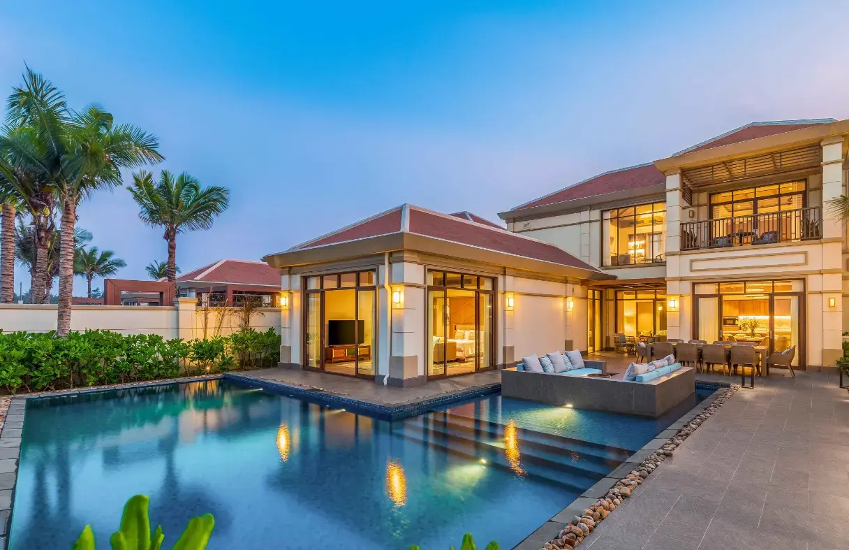 Exclusive Da Nang premium luxury villa featuring a private garden, bespoke amenities, and unparalleled privacy.