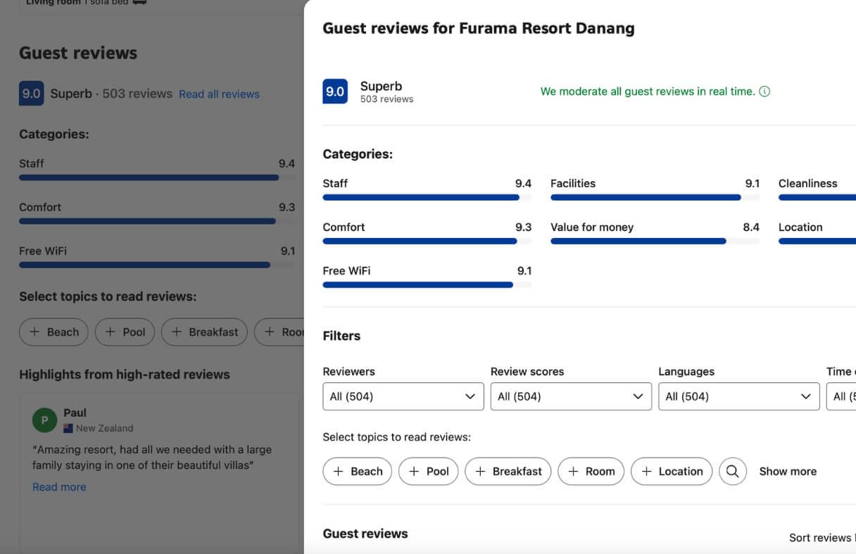 How to read villa reviews effectively to avoid overcharge and scams