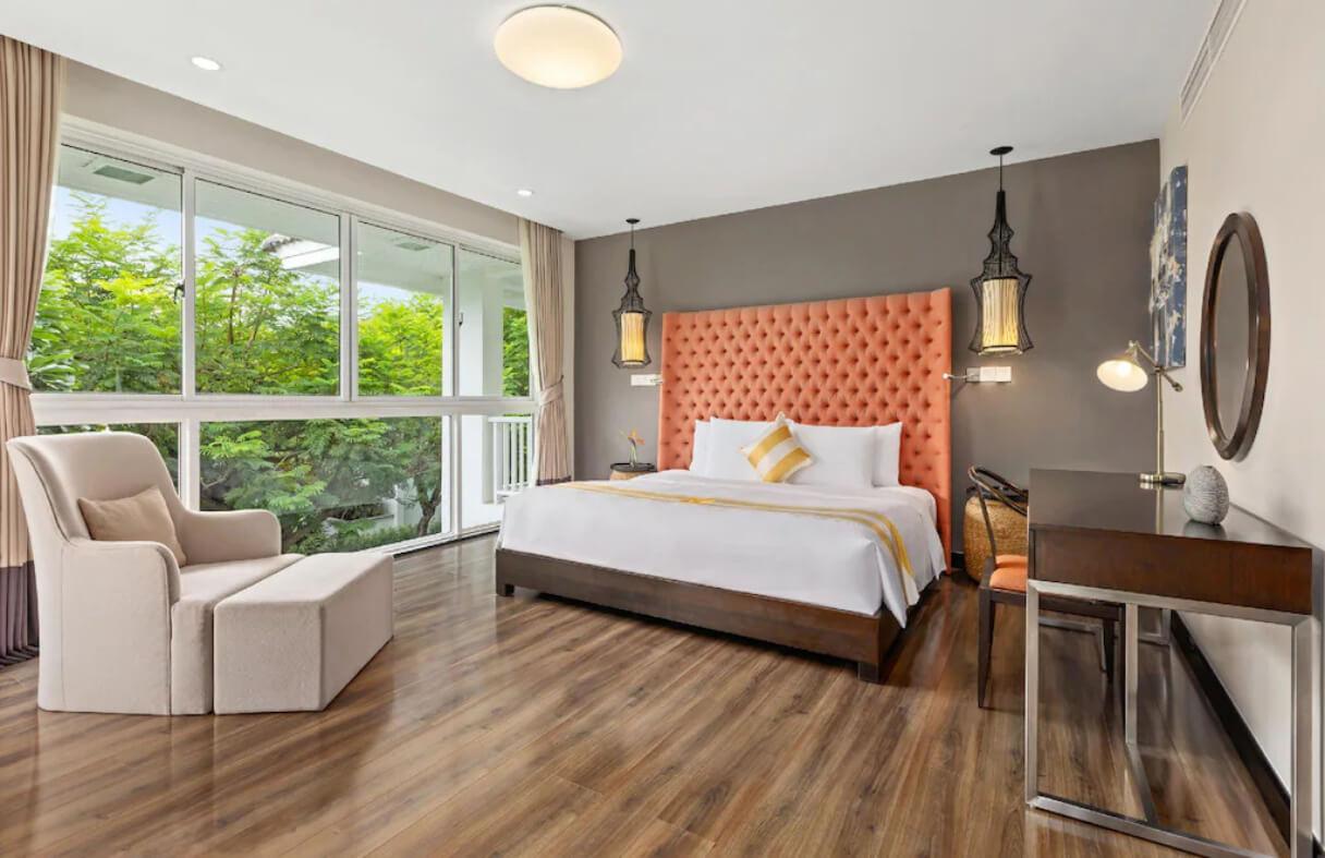 Luxury bedroom design inside a Premier Village Da Nang villa