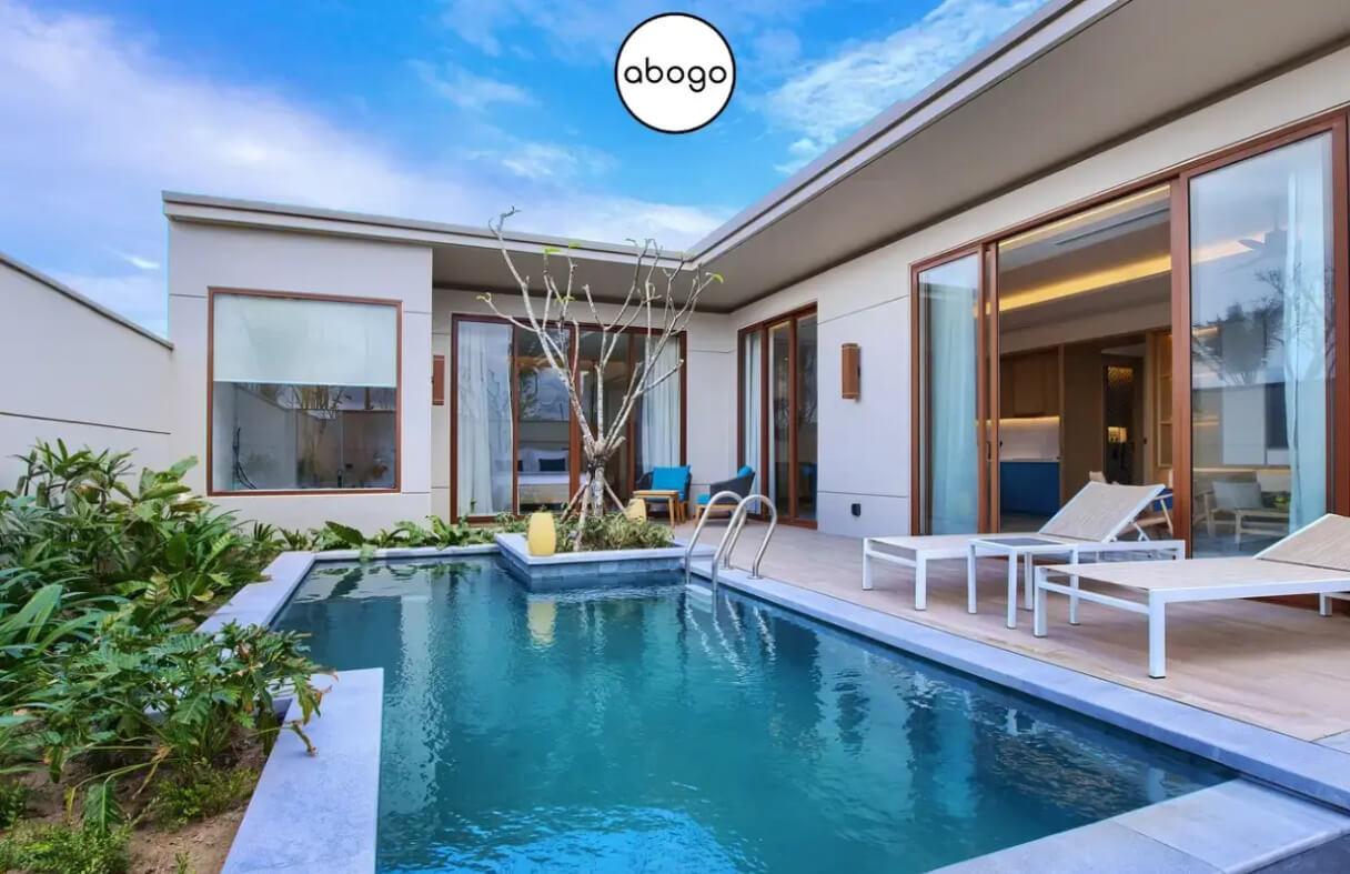 Private pool villa experience at Abogo Luxury Resort Villa