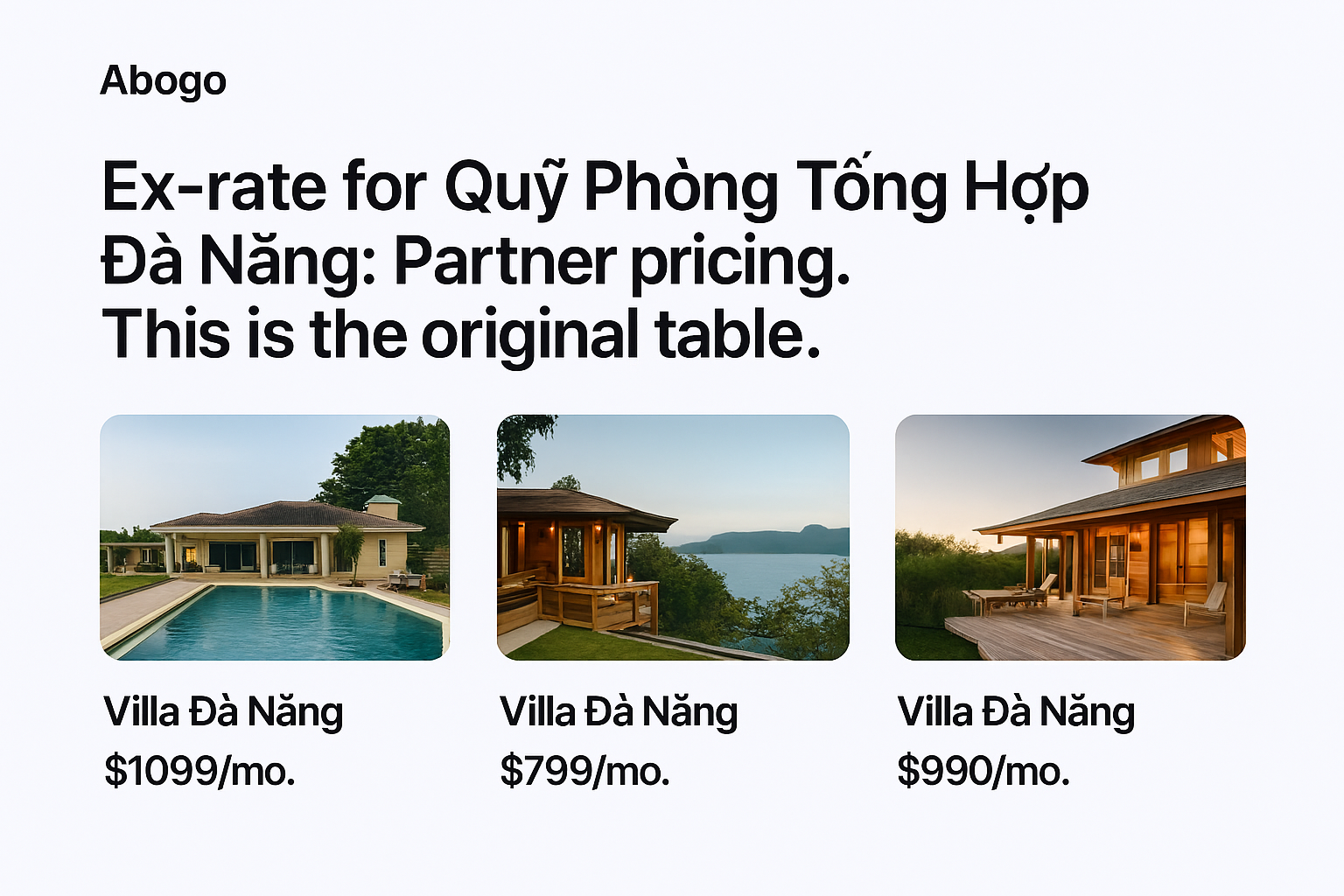 Quỹ Phòng Tổng Hợp Villa Đà Nẵng Giá Chủ Nhà: Bảng Giá Gốc & Lịch Trống Mới Nhất 2025