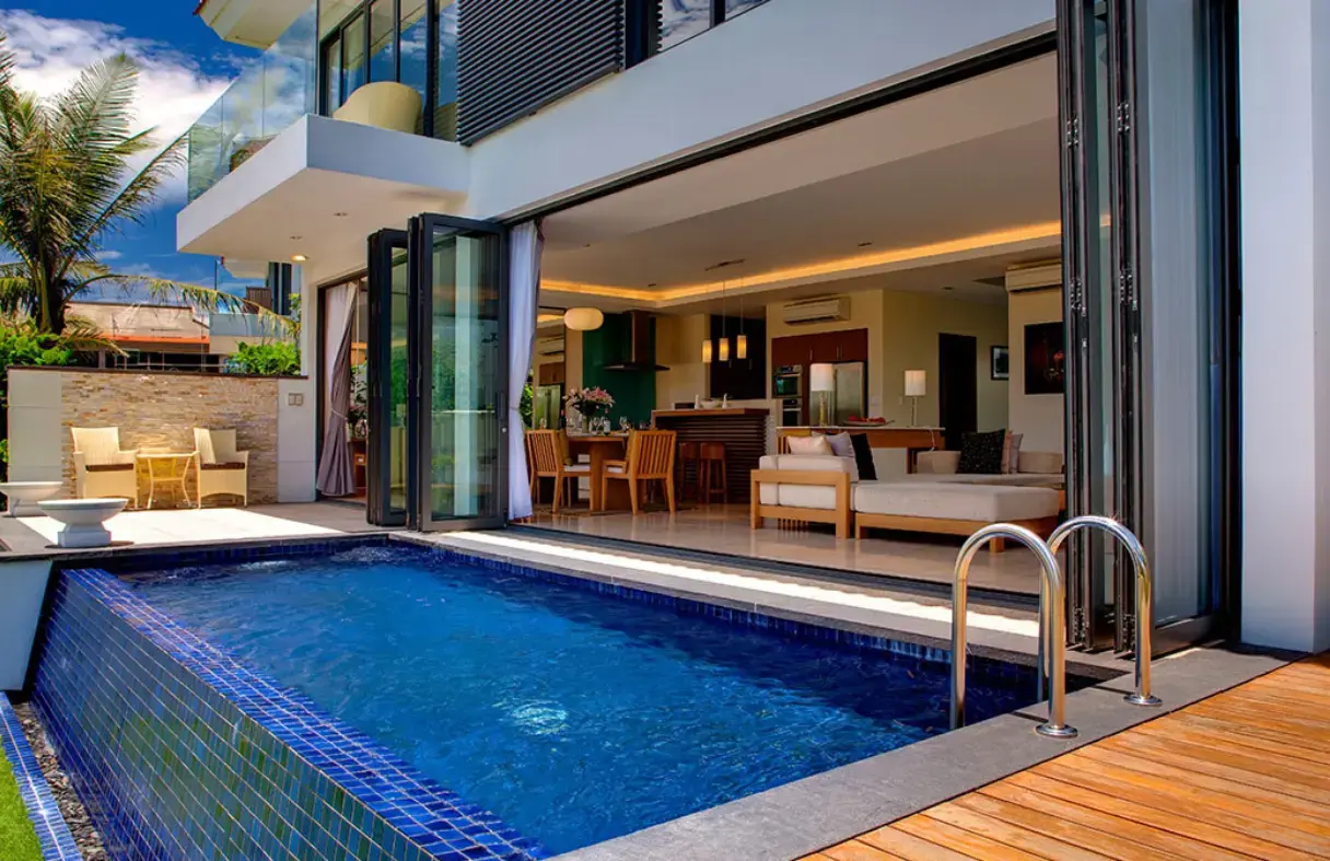 Romantic Da Nang villa with private pool and outdoor Jacuzzi - Intimate, cozy space for couples and honeymoons.