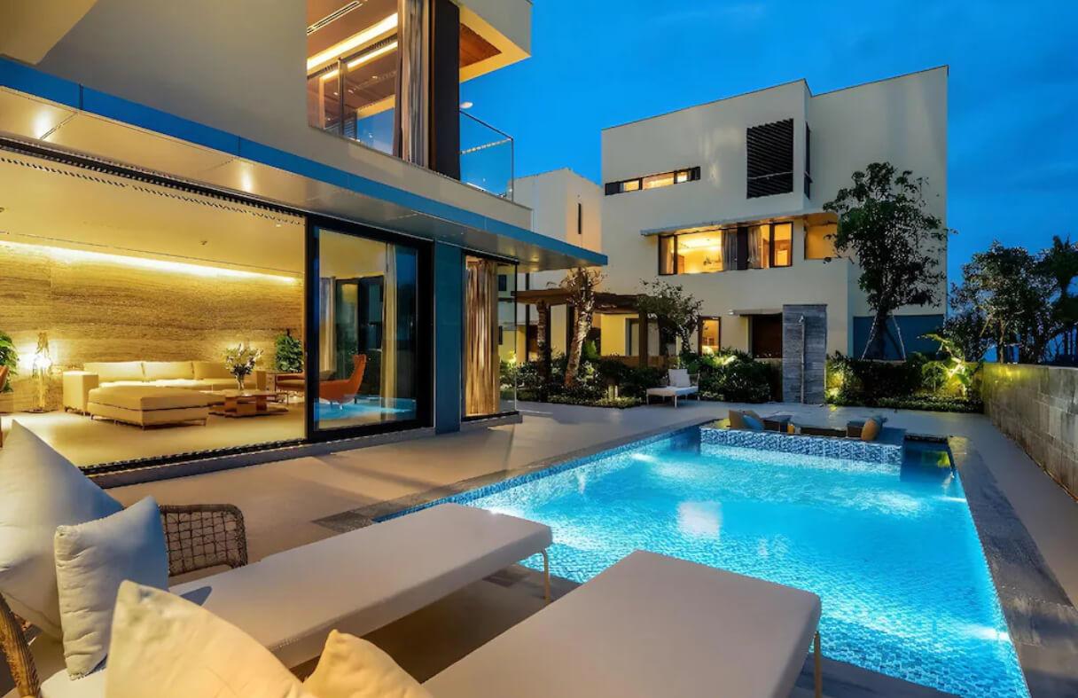 Villa cao cấp tại Đà Nẵng có hồ bơi riêng và khu BBQ ngoài trời