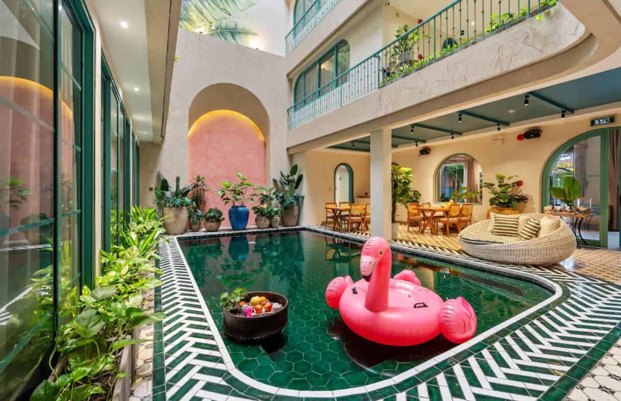 Villa gần biển Mỹ Khê Đà Nẵng cách biển vài phút đi bộ