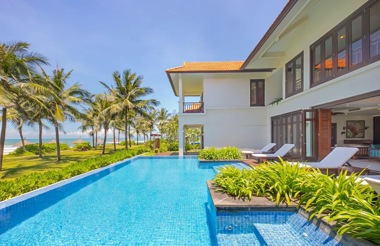 Private villa located inside a resort in Da Nang, offering space and privacy