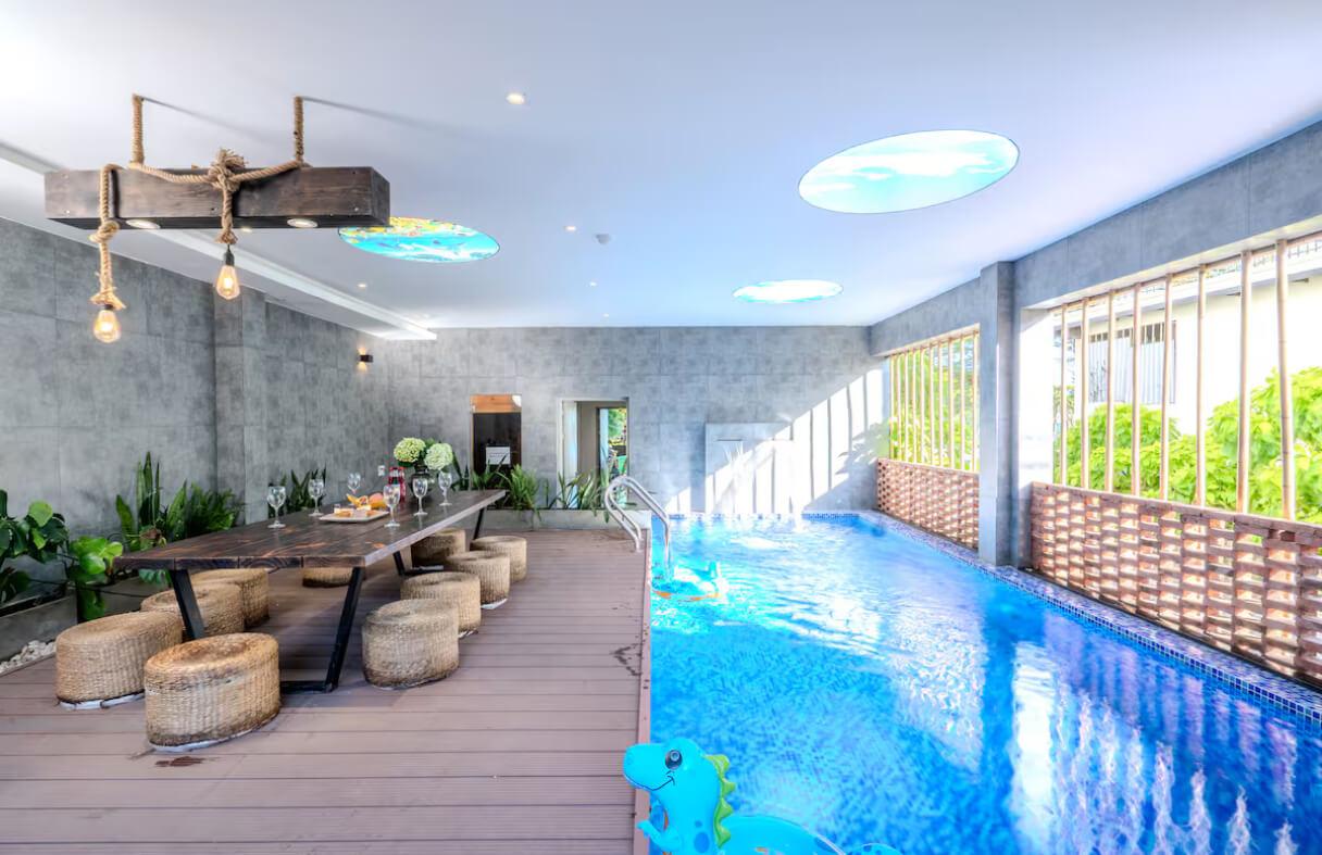 Villa Sơn Trà có hồ bơi riêng phù hợp nhóm bạn và gia đình