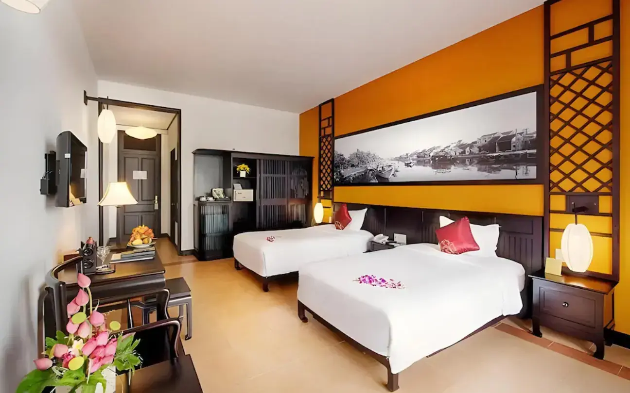 Hoi An Beach Resort Deluxe River View Room