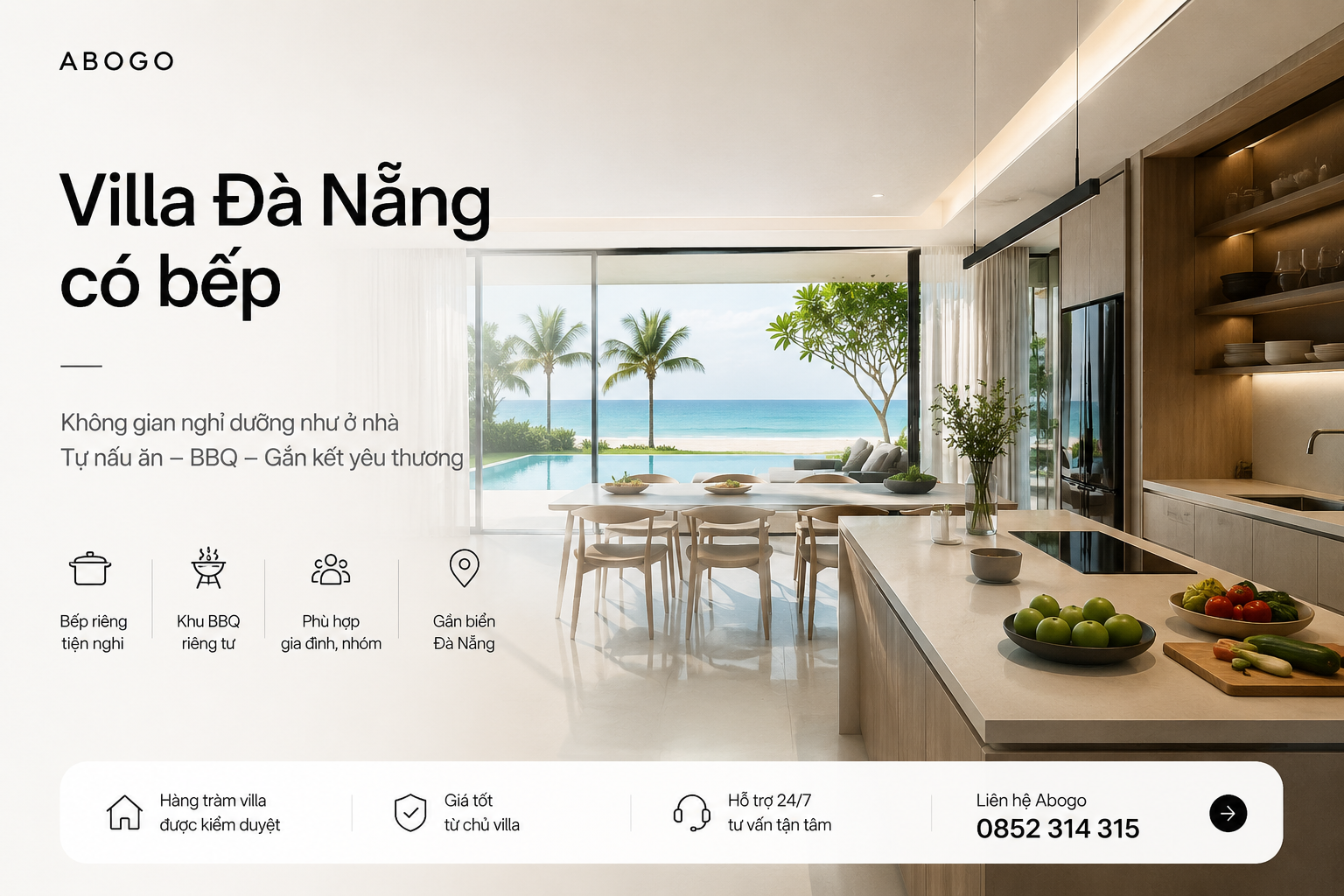 Villa Đà Nẵng Có Bếp – Không Gian Nghỉ Dưỡng Trọn Vẹn Cho Gia Đình, Nhóm Bạn Và Kỳ Nghỉ Đúng Nghĩa