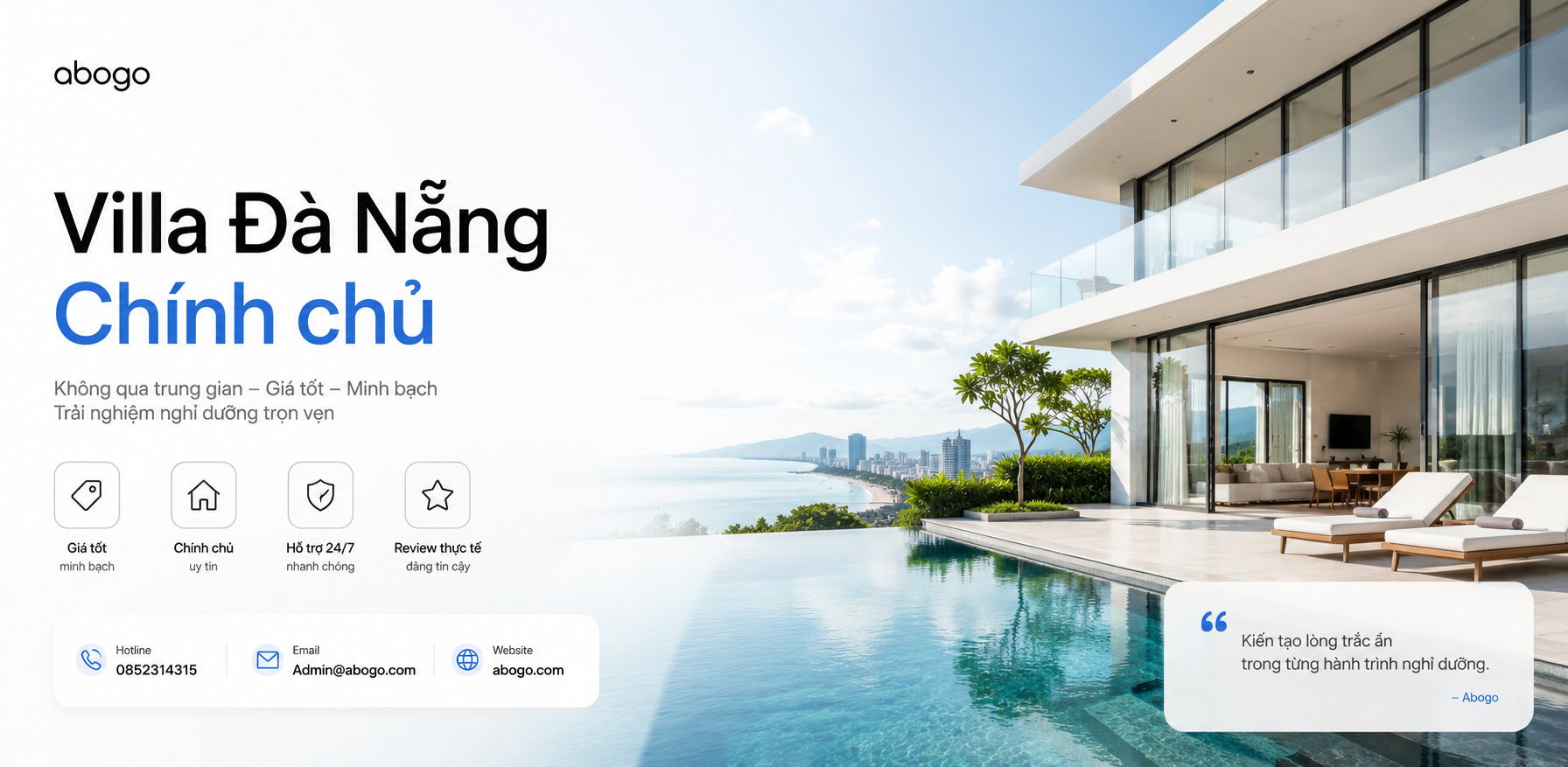 Villa Đà Nẵng Chính Chủ – Kinh Nghiệm Thuê, Bảng Giá Và Review Chi Tiết Từ Abogo