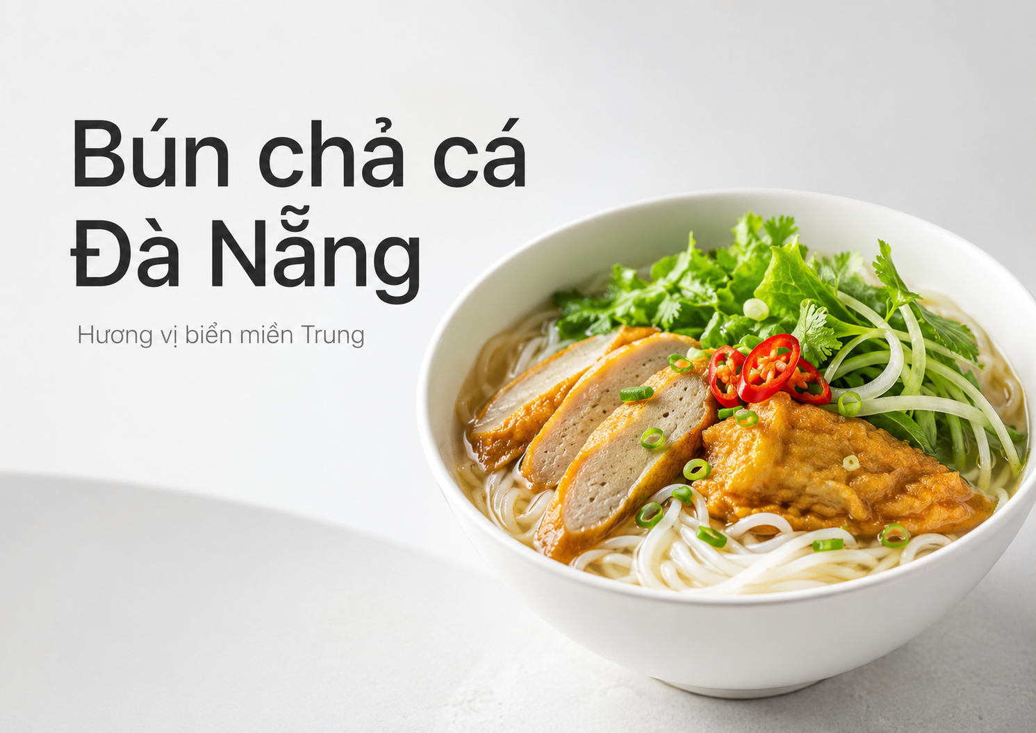 Bún chả cá Đà Nẵng: Món ngon miền biển làm nên hương vị rất riêng của thành phố đáng sống