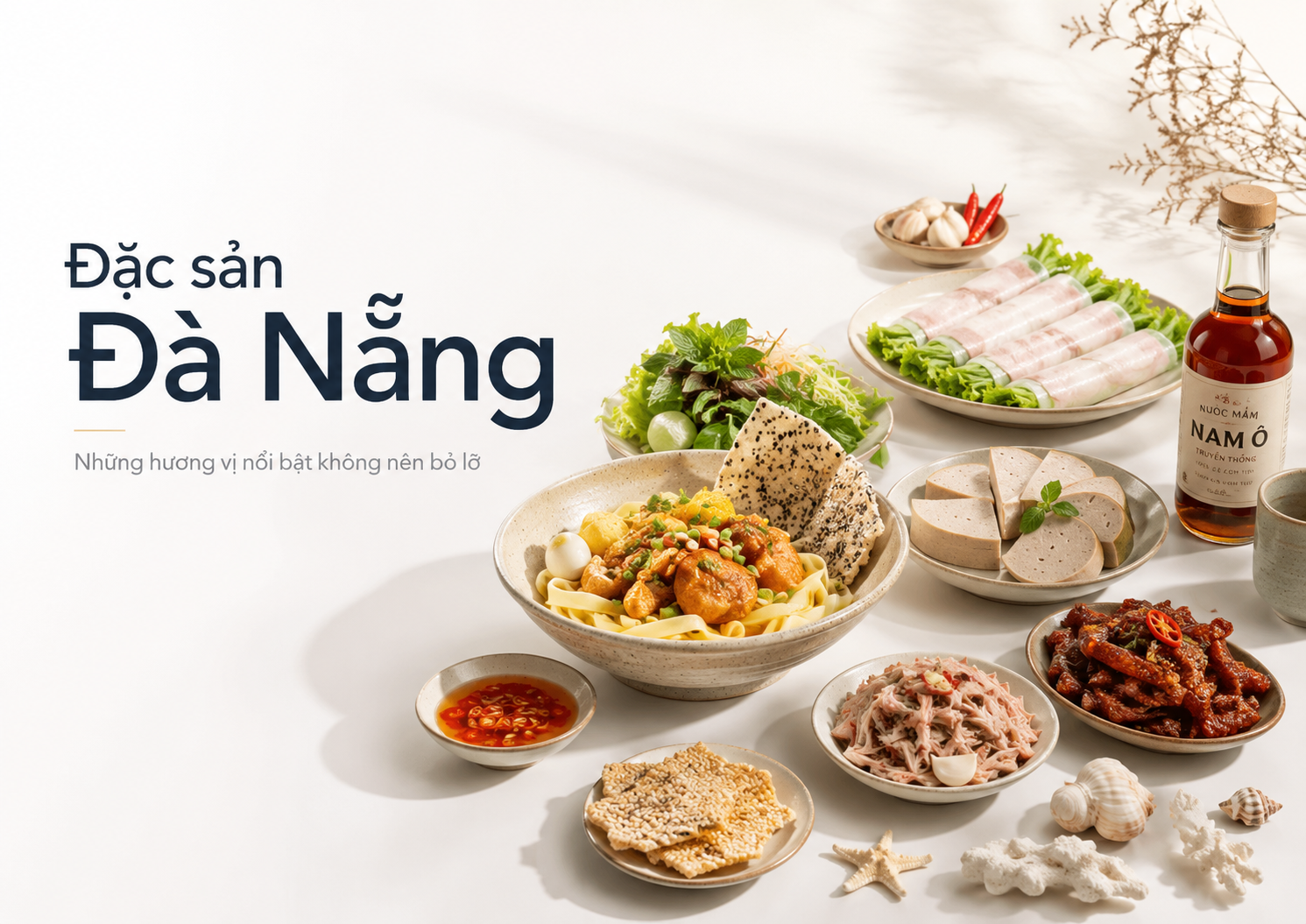 Đặc sản Đà Nẵng: Ăn gì, mua gì làm quà để mang trọn hương vị miền Trung về nhà?