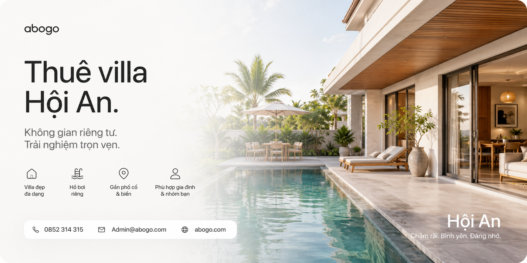 Thuê Villa Hội An: Kinh Nghiệm Chọn Villa Đẹp, Riêng Tư, Giá Tốt Cho Gia Đình Và Nhóm Bạn