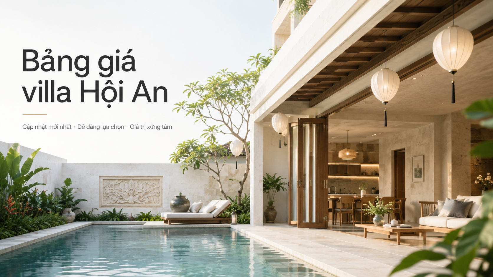 Bảng Giá Villa Hội An: Cập Nhật Mới Nhất, Cách Chọn Villa Phù Hợp Và Kinh Nghiệm Đặt Phòng Từ Abogo