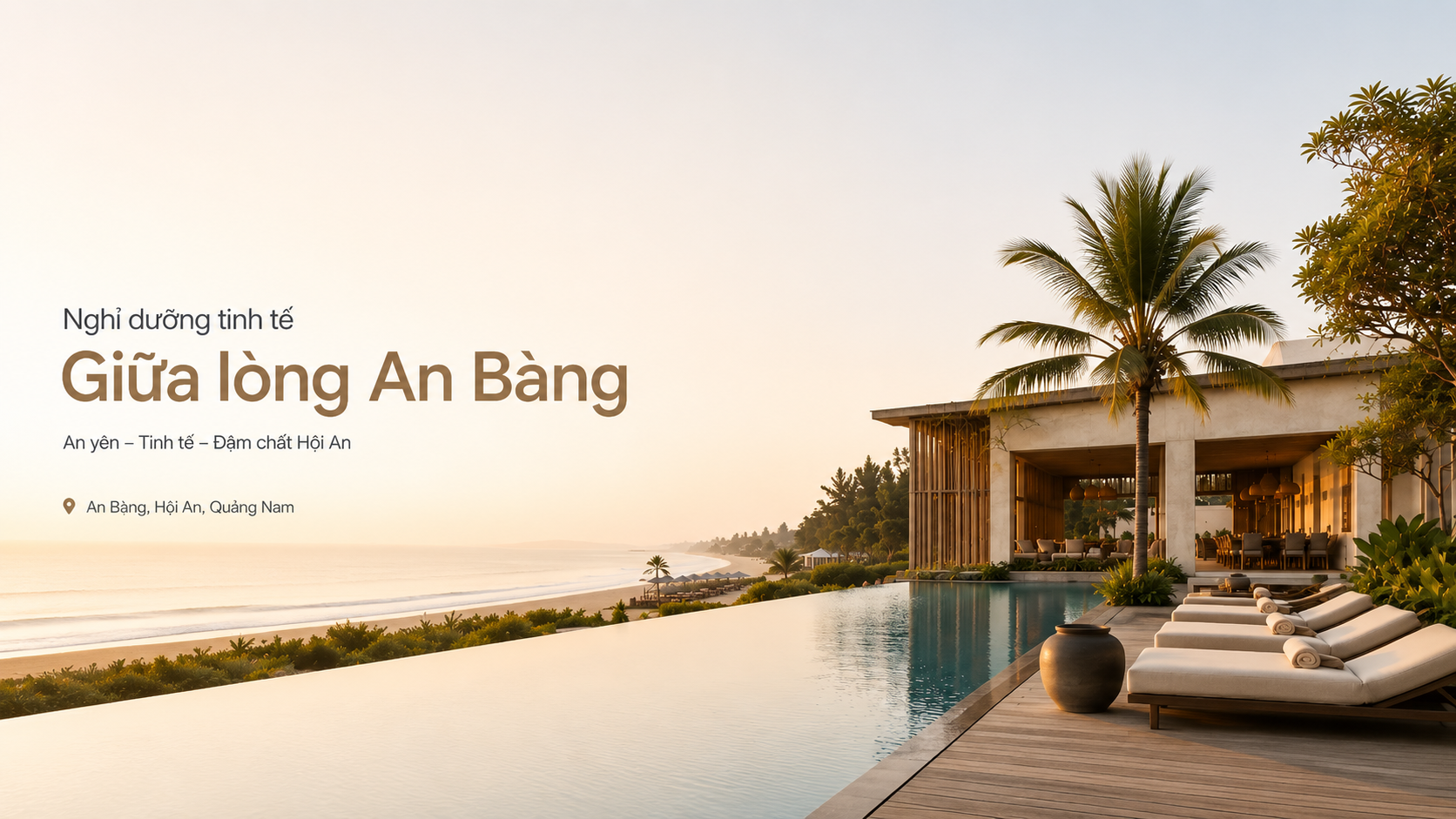Resort Hội An An Bàng: Cách chọn nơi nghỉ gần biển đẹp, yên và đáng tiền