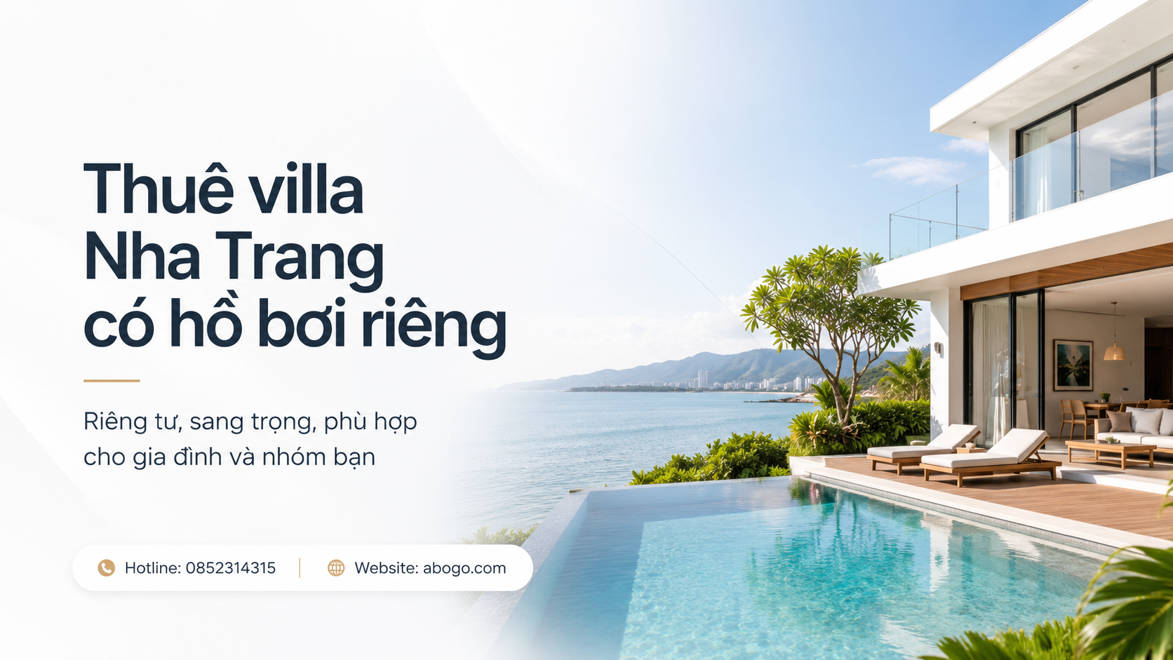Thuê villa Nha Trang có hồ bơi riêng: Kinh nghiệm chọn villa đẹp, riêng tư và đúng nhu cầu