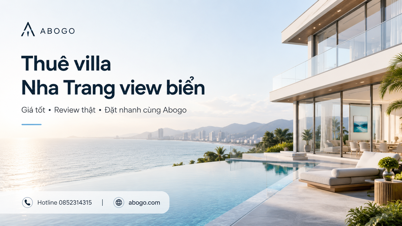 Thuê villa Nha Trang view biển: Kinh nghiệm chọn villa đẹp, giá tốt và đáng ở nhất