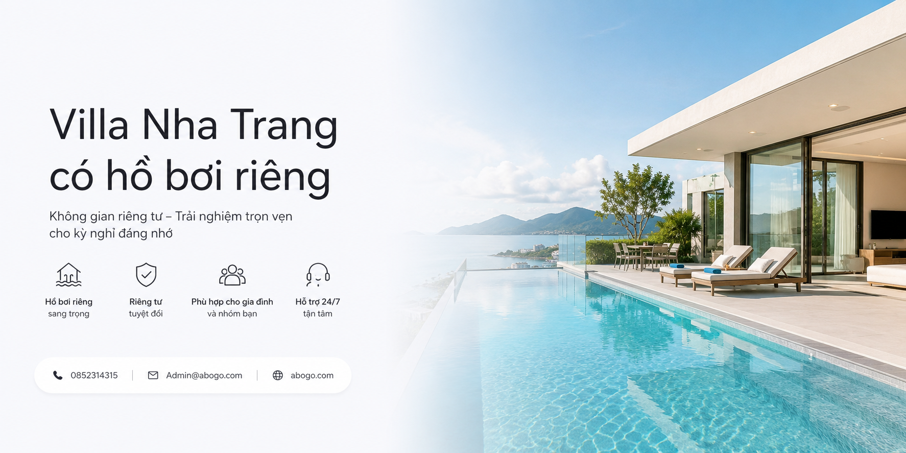 Villa Nha Trang Có Hồ Bơi Riêng: Không Gian Nghỉ Dưỡng Trọn Vẹn Cho Gia Đình Và Nhóm Bạn