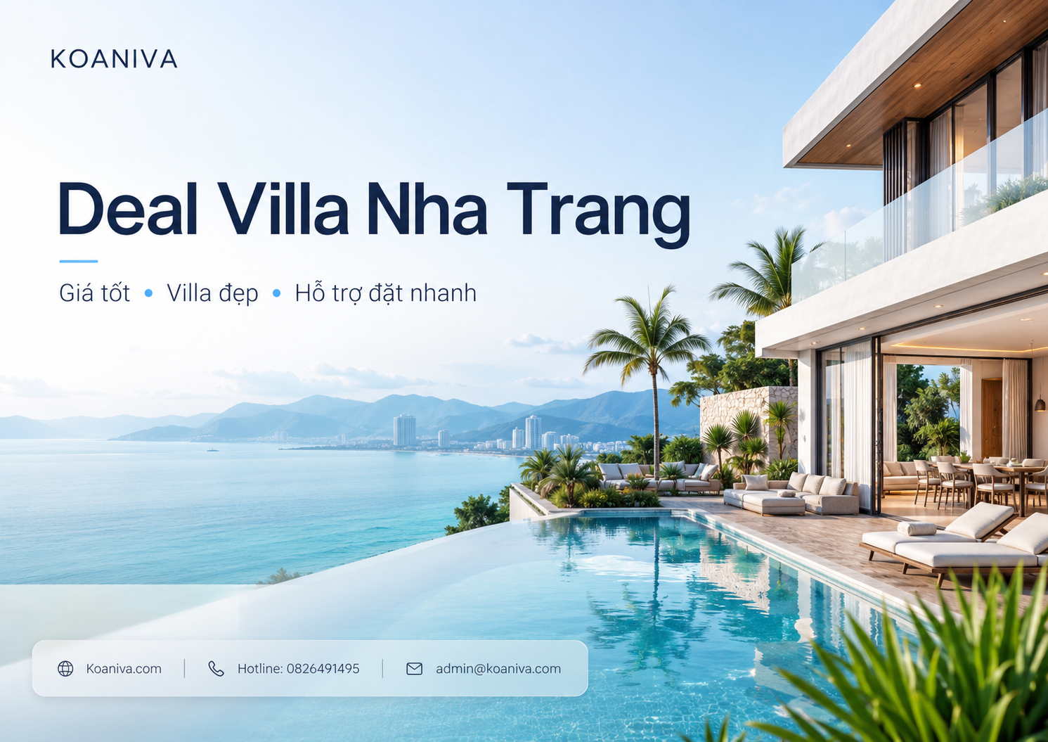 Deal Villa Nha Trang Giá Tốt: Kinh Nghiệm Chọn Villa Đẹp, Đúng Giá Và An Toàn
