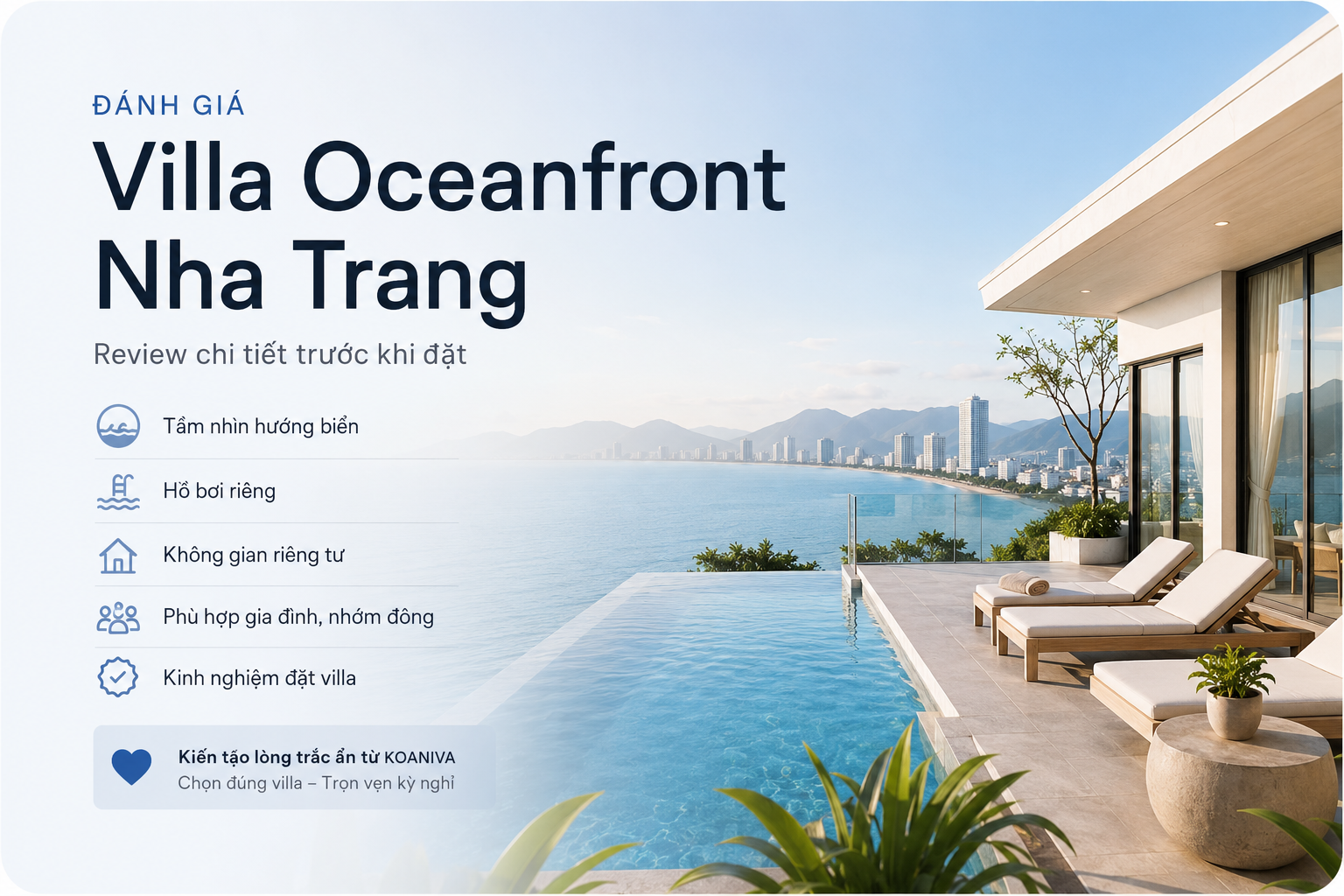 Đánh giá villa Oceanfront Nha Trang: Có đáng để lựa chọn cho kỳ nghỉ?