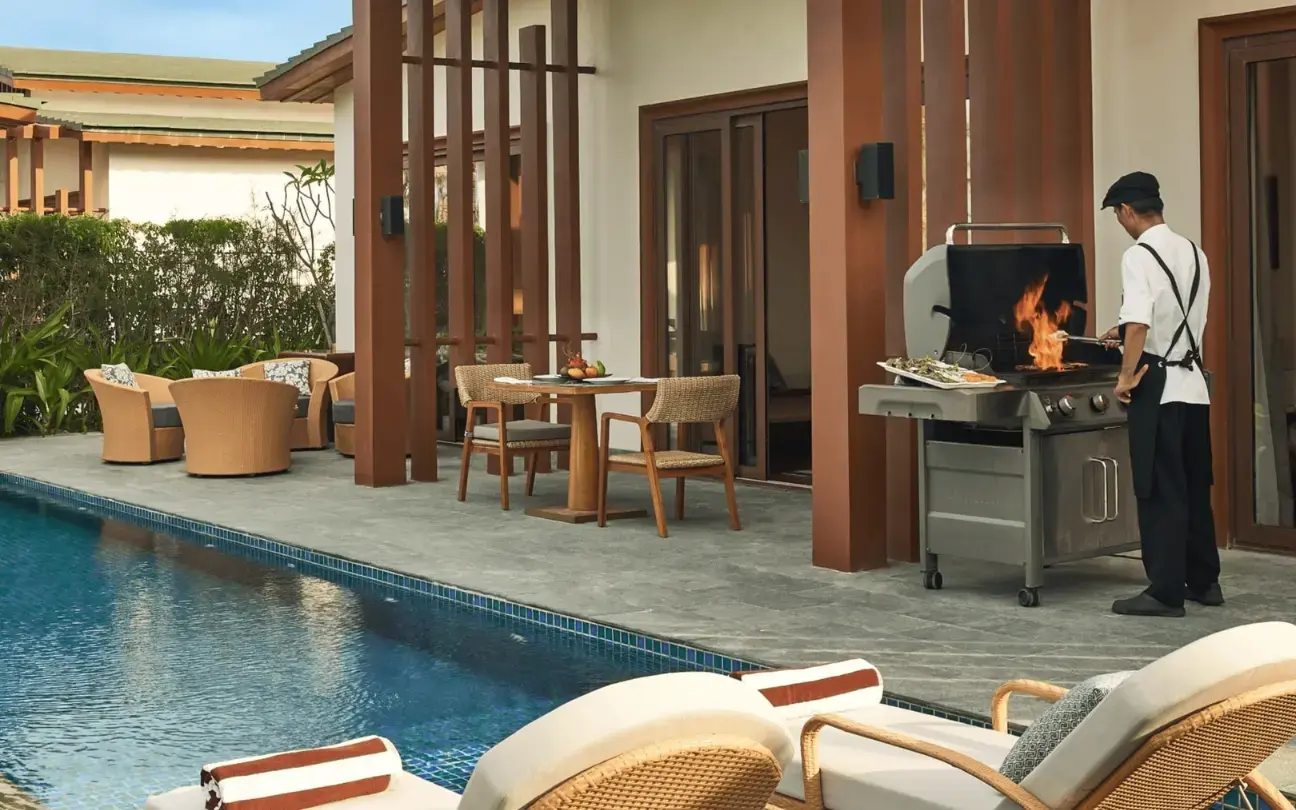 Villa Đà Nẵng Làm Tiệc BBQ: Gợi Ý Không Gian Ngoài Trời Riêng Tư, Thoải Mái