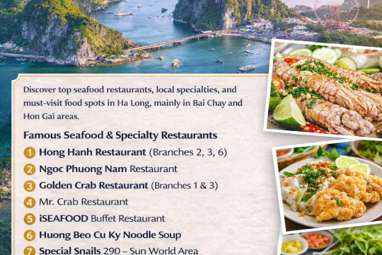 Top 10 Best Restaurants and Local Food Spots in Ha Long (Highly Rated 2026)