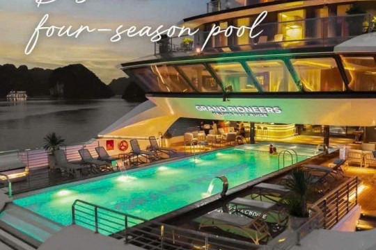 GRAND PIONEERS HA LONG BAY CRUISE – A MILLION-DOLLAR YACHT EXPERIENCE!