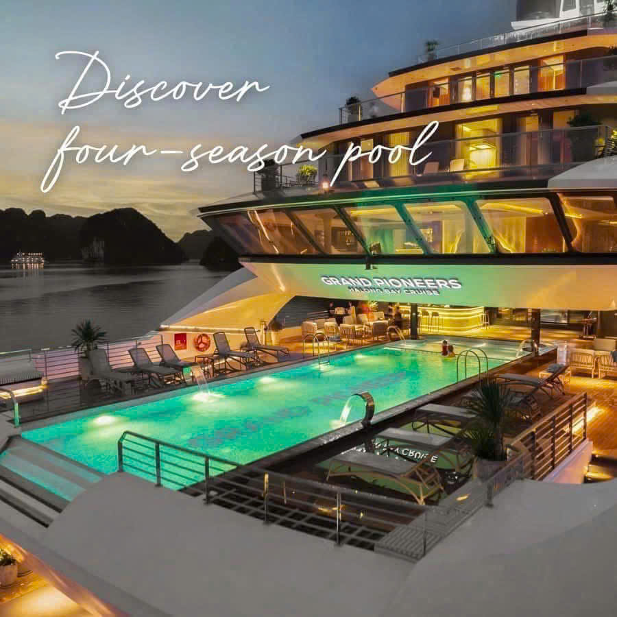 GRAND PIONEERS HA LONG BAY CRUISE – A MILLION-DOLLAR YACHT EXPERIENCE!