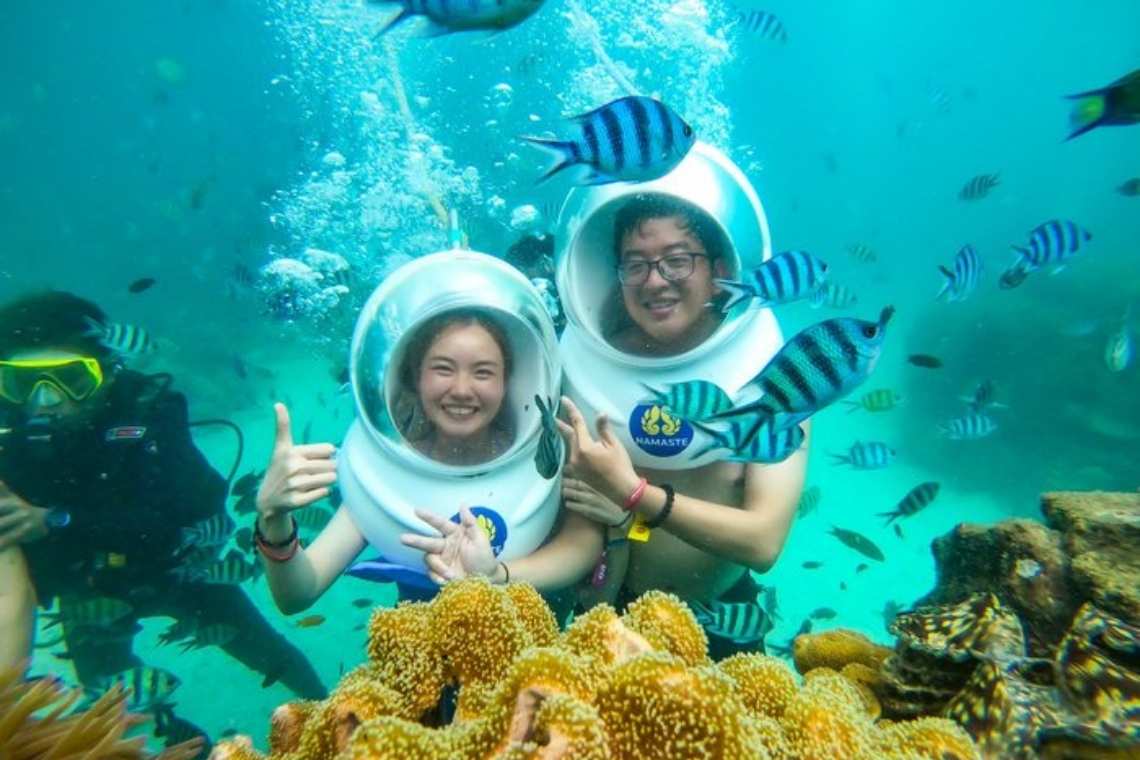 NHA TRANG VIP DAY TOUR: CORAL BAY – FISHING VILLAGE – HON TAM ISLAND