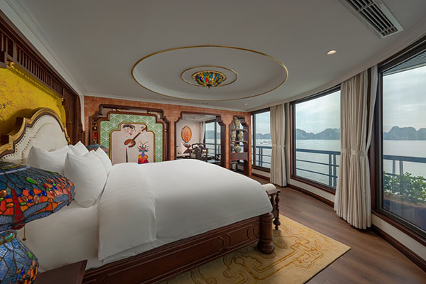Majestic 60m2 tầng 2 ban công lớn tầm nhìn toàn cảnh, bồn tắm, bồn sục ngoài trời, phòng xông đã muối số lượng 2 cb