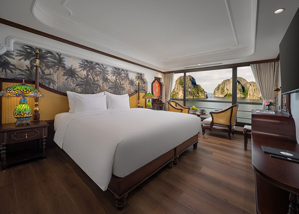 Oriental 30m2 tầng 2 cửa sổ lớn, tầm nhìn toàn cảnh, bồn tắm 23 cabin