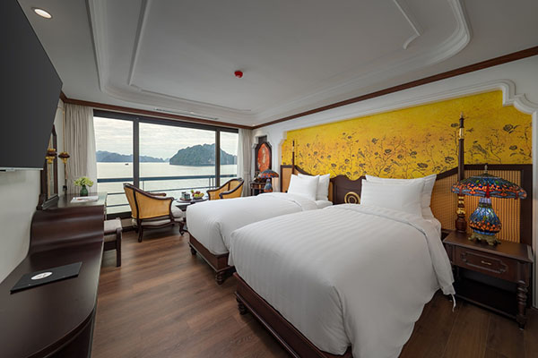Oriental 30m2 tầng 2 cửa sổ lớn, tầm nhìn toàn cảnh, bồn tắm 23 cabin