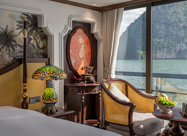 Oriental 30m2 tầng 2 cửa sổ lớn, tầm nhìn toàn cảnh, bồn tắm 23 cabin