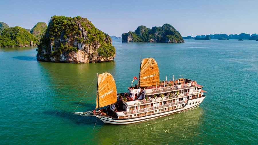 DU THUYỀN VICTORY CRUISE 4 SAO
