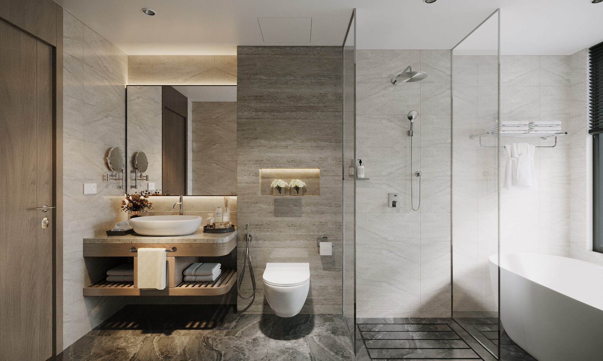 Ocean Deluxe 32m2 Tầng 1, 10 cabin, ban công,  bồn,  jacuzzi