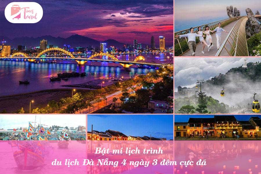 Bật mí lịch trình du lịch Đà Nẵng 4 ngày 3 đêm cực đã