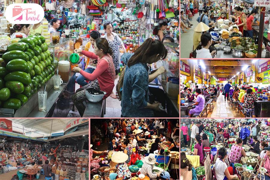 Chợ Cồn là nơi để khám phá nhịp sống địa phương