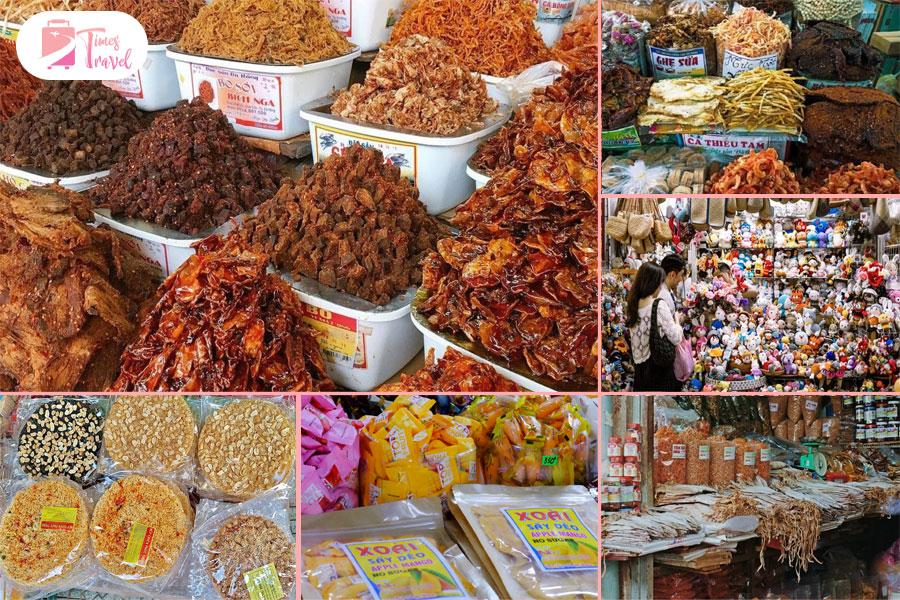 Chợ Hàn với đủ loại đặc sản mua về làm quà