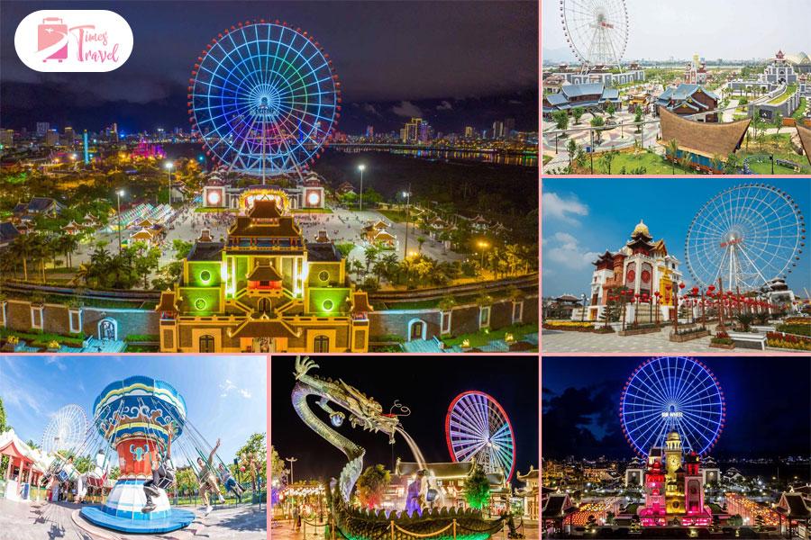 Công viên giải trí Asia Park rất thích hợp vui chơi những trò chơi cảm giác mạnh