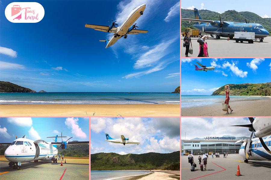 Di chuyển bằng máy bay đến Côn Đảo là lý tưởng nhất