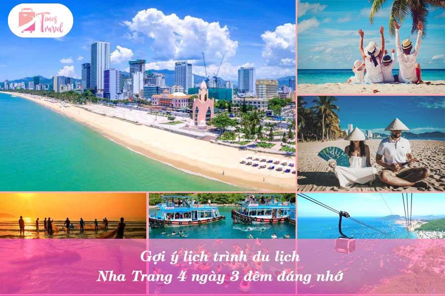 Gợi ý lịch trình du lịch Nha Trang 4 ngày 3 đêm đáng nhớ