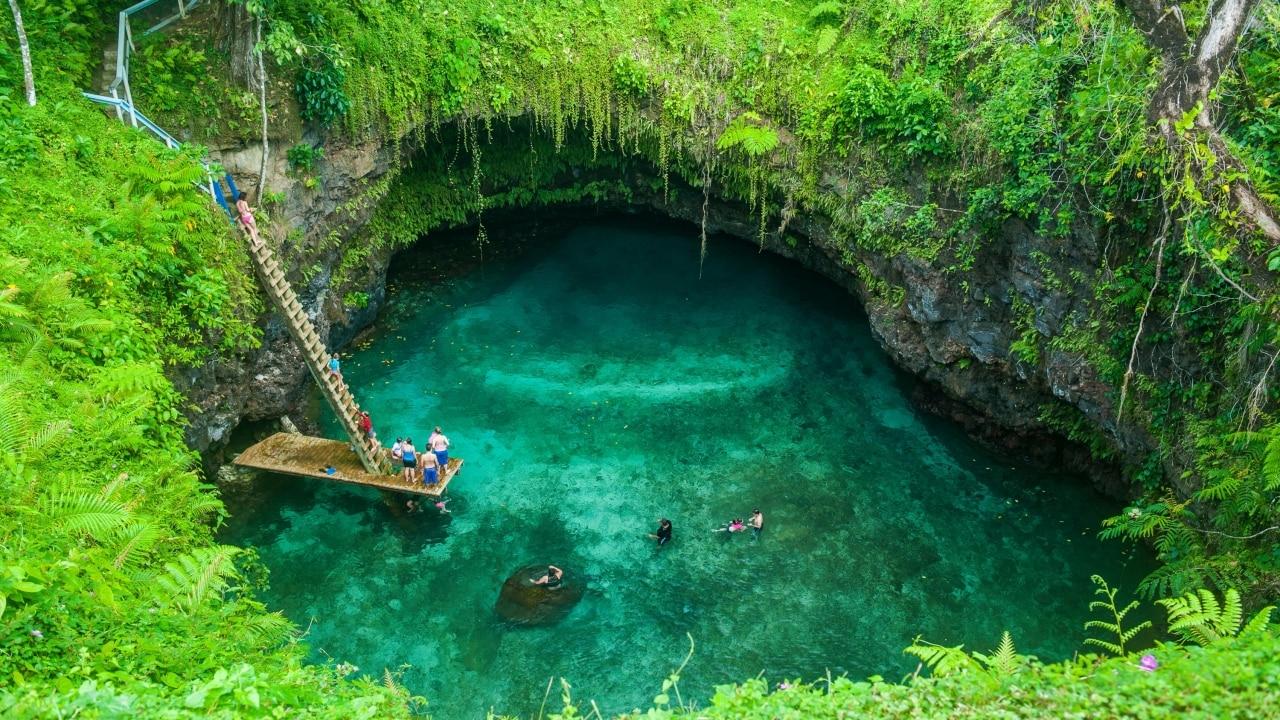 Samoa's To Sua Ocean Trench is stunning – but there's more to stay for |  escape.com.au