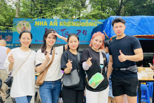 Vintravel JSC phát tâm thiện nguyện tại bệnh viện K - Tân Triều