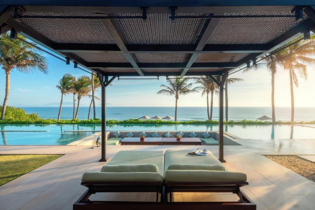 Four-Bedroom Beach Front Pool Villa