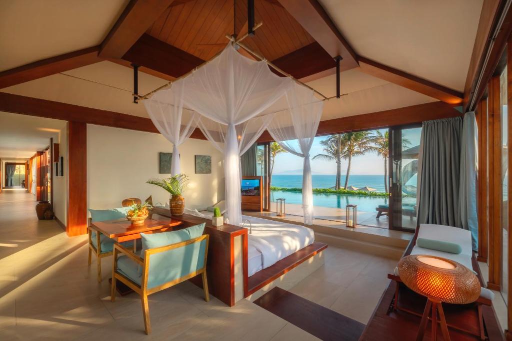 Four-Bedroom Beach Front Pool Villa