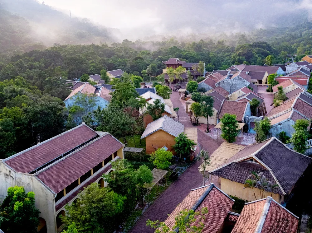 Kinh nghiệm đi và Review Làng Nương Yên Tử - Ngôi làng Việt cổ thời Trần