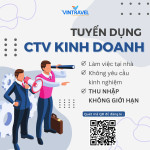 VINTRAVEL TUYỂN DỤNG ĐẠI LÝ, CỘNG TÁC VIÊN THÁNG 01.2024